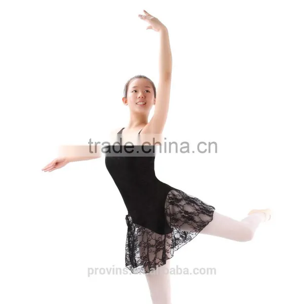 (D3338) White Lace Dance Dress, Ballet White Dress, Ballet Leotard Dress, White Dance Costumes photo-4