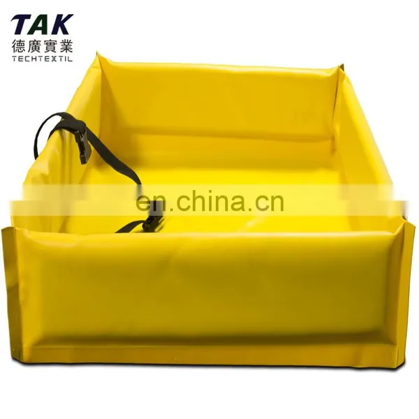 Emergency Portable Spill Bund Chemical Oil Fuel Collapsible Spill Bund photo-5