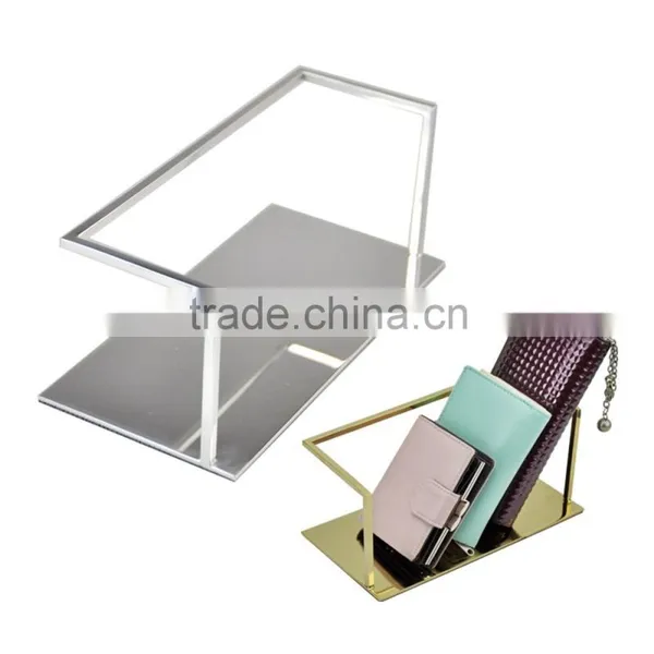 Metal Wallet Display Stand Purse Display Holder Wallet Shelf photo-2