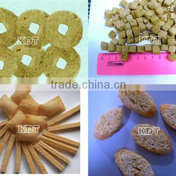 Small Bread Pan Snacks Food Machine/Puffed Bread Pan Snack Food Processing Line/Automatic Bread Pan Snack Food Machine photo-2