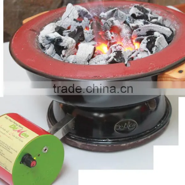 Outdoor Portable Clay Vietnam Barbecue Stove Charcoal Mini Table Grill - Black 28 Stove