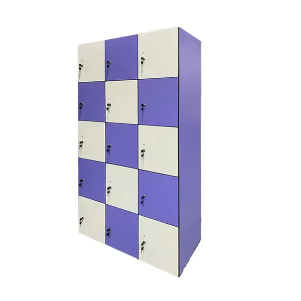 Durable Waterproof HPL School Locker Changing Room With Bench photo-5