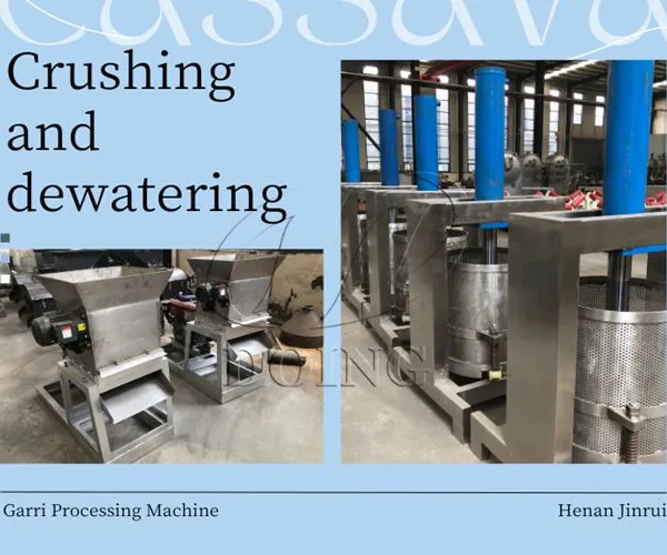 Garri Making Plant Cassava Gari Processing Facility Nigeria and Ghana Hot Sale Garri Fryer and Cassava Peeler photo-4