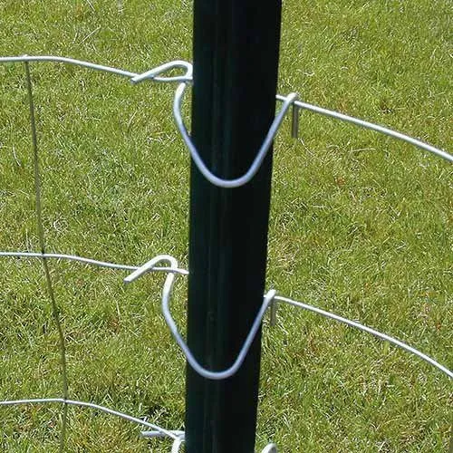American Steel Studded T Fence Post 10 Ft Galvanized Angle Fence Post for Farm Fence