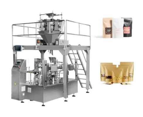 Rortary Premade Pouch Packing Machine for Granule