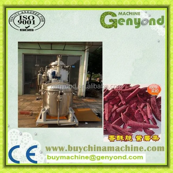 Shanghai Factory Powerful Multifunction Automatic Low Temperature Food Vacuum Fryer Equipment Frying Machine for VF Snack Chips photo-4