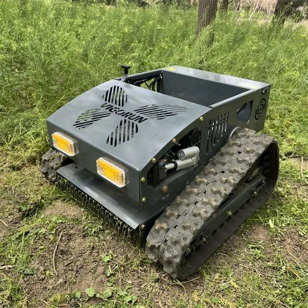 Agricultural Robotic Gasoline Self-Charging Generator Remote Operated Weed Trimmer photo-2