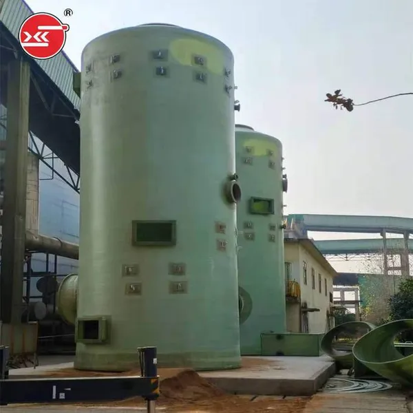 Pre-washing Tower, Frp Oxidation Tower, Tail Gas Spray Absorption Tower, Yike Exhaust Gas Purification Equipment photo-3