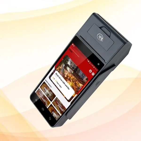 POS Receipt Printer 5.0 Screen Handheld 4G Thermal Printer for Android With 5.0MP Camera, 2 Band, BT, Touch Screen, 58mm Print Speed 90mm s, Compact photo-3