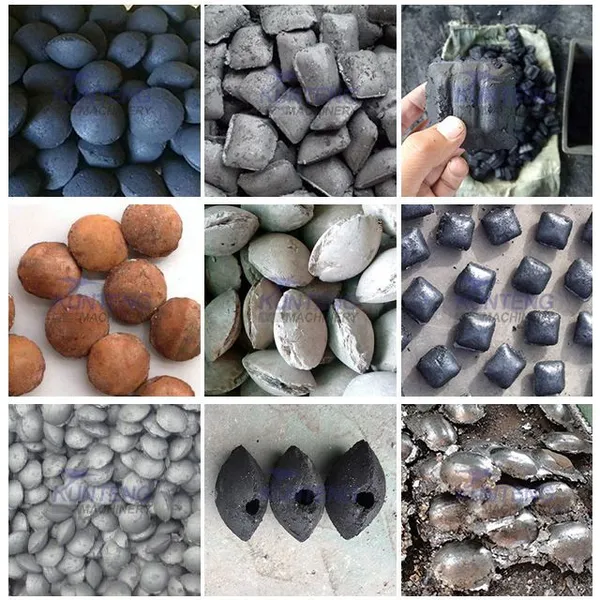 Automatic Coconut Shell Wood Sawdust Charcoal Coal Ball Briquette Production Line EPC photo-5