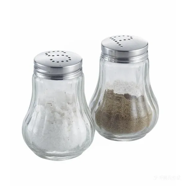 Clear Glass Salt and Pepper Shaker Sets