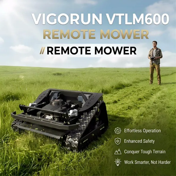 VIGORUN VTLM600 Robot Lawn Mower Multitasker Multi-Scenario Applicable Grass Mower Engine ATV For Rough Terrain