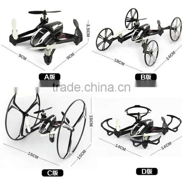 Popular New Multifunctional Quadrocopter 4 in 1 Air-Ground Skywalker Drones For Aerial Photography photo-6