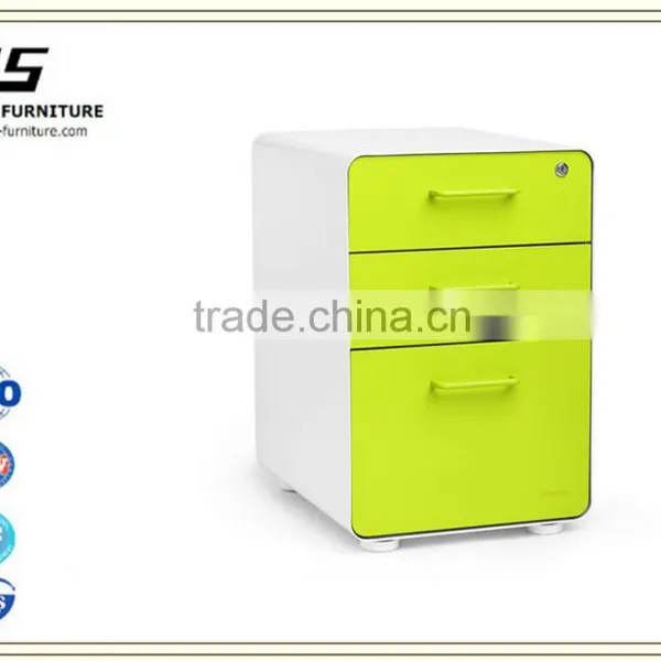Luoyang Steel Mobile Filing Cabinet for Office/movable Pedestal photo-2