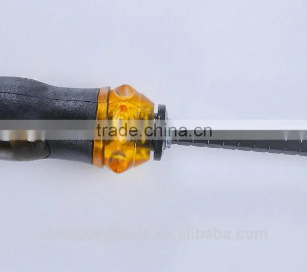 Double Color Stripe Magnetic Screwdriver (Chrome Vanadium Steel) photo-6