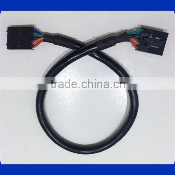 2.54Pittch UL 94v-0 From 1-9 Pin Black Color Connector For Wire Harness photo-2
