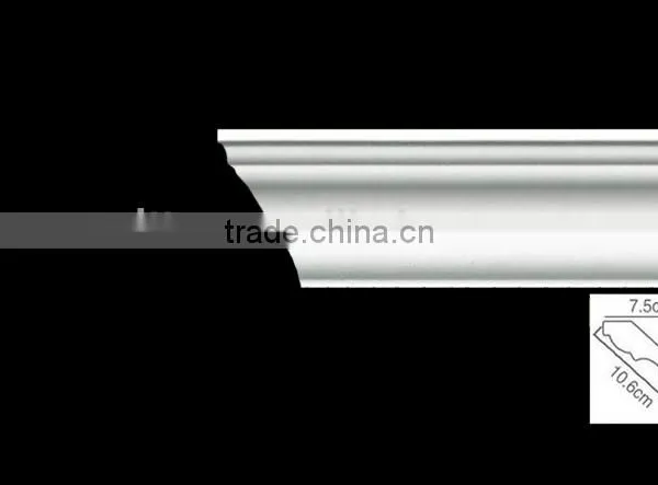 Easy Installation pu Plain Cornice photo-2