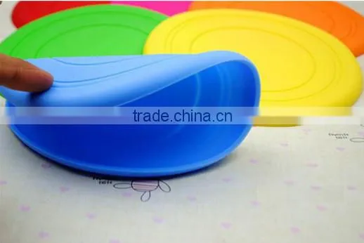 2015 Wholesale Frisbee, High Quality Silicone Frisbee, Dog Toy photo-3