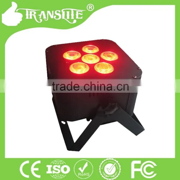 Hot Sale Weeding Christmas Decoration LED Stage Light 6pcs 7in1 RGBWAUV +Pink LED Par Light photo-4