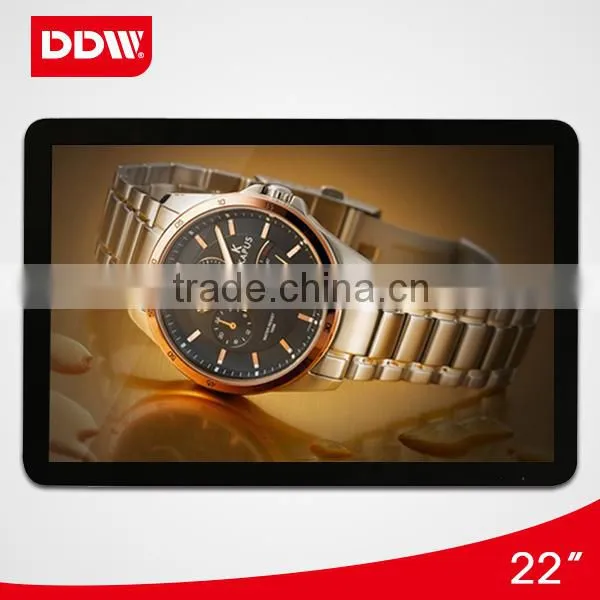 22 Inch Wall Mounted Decorative Led Display Signboard,digital Signage Software Free