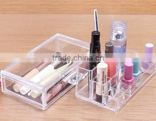C37 ANPHY Cosmetic Box Organizer With 1 Drawer Makeup Drawer With Holder Rack Quality Choice photo-3