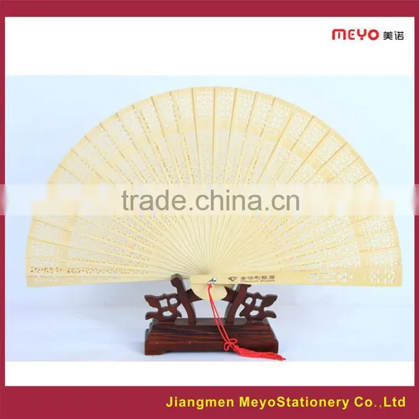 2015 Decorative Gift 100% Handmade Customized Wooden Hand Fan photo-2