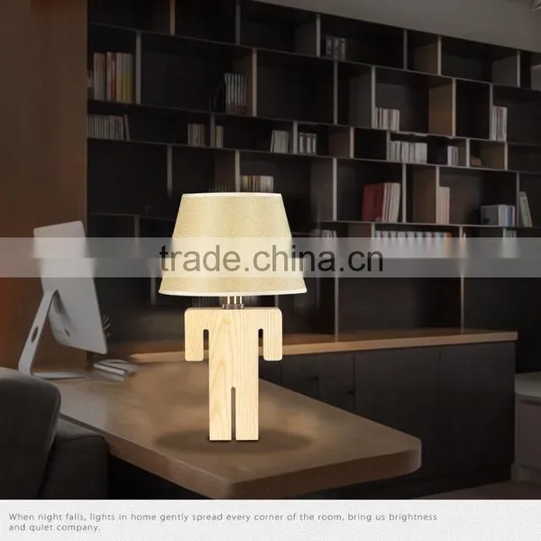 China Supplier for Restaurant Wood Table Lamp JK-879-10 LED Wood Table Lamp LED Wood Table Light photo-2