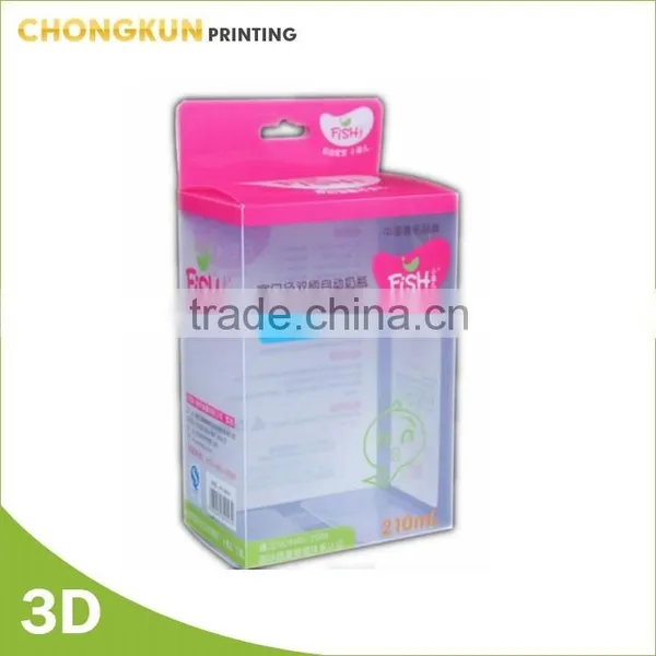 Customized PVC Clear Plastic Cosmetic Packaging Box Quality Choice photo-6