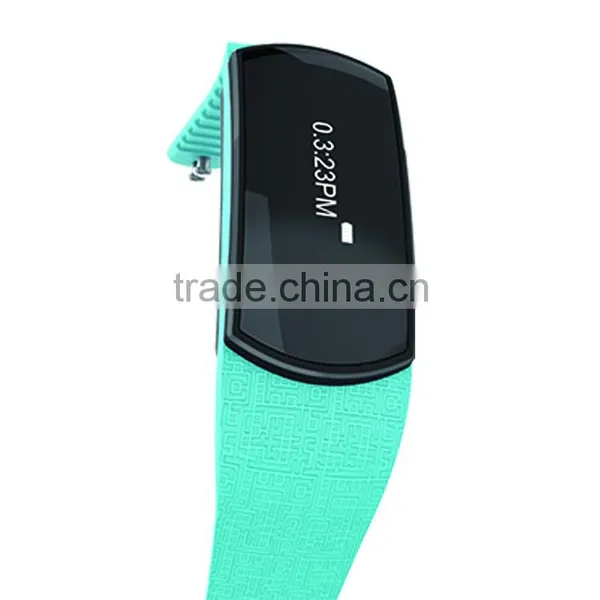 0.86" LCD Touch Screen BT4.0 Waterproof IP67 Smart Bangle photo-3