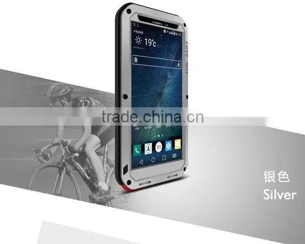 LOVE MEI Heavy Duty Waterproof Shockproof Metal Aluminum Powerful Case For LG V10 5.7 Inch Gorilla Glass TB-0155 photo-4
