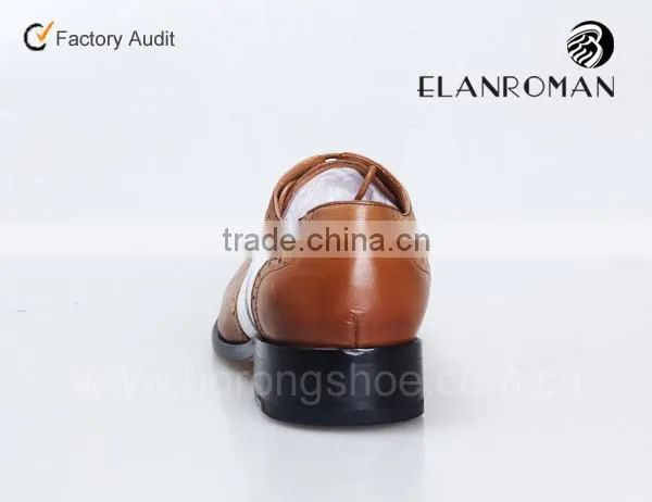 Hot Sale Fashion Man Dress Shoe Brogues Shoes Handmade Leather Shoes photo-3