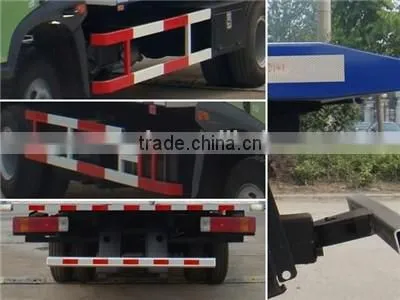 HOT SALE FAW Road Towing Truck Heavy Wrecker With Flat Low Bed photo-3