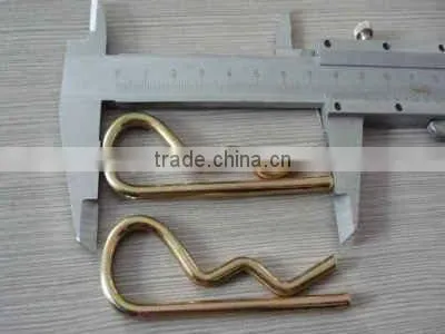 Hot Selling Cheap Price High Quality Nickel Plated Locking Spring R Clip Hair Pins Made in China photo-4