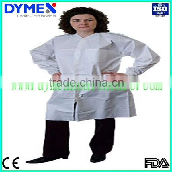 White Dental Scrubs Lab Coat photo-2