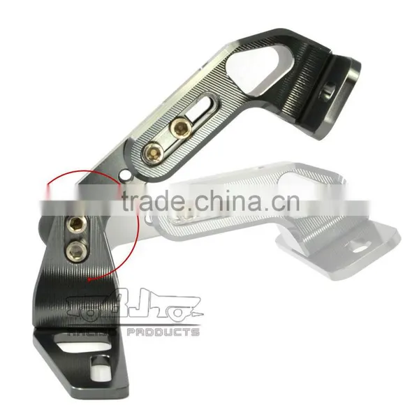 BJ-LPL-033 Top Quality CNC Aluminum Universal Motorcycle Plate Holder Motorcycle photo-6