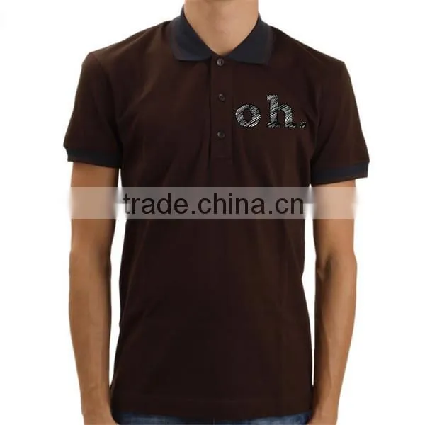 String Body Fit Slim Fit 95% Cotton 5% Spandex Custom Polo Shirts photo-2