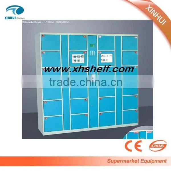 Differen color cheap metal supermarket lockers