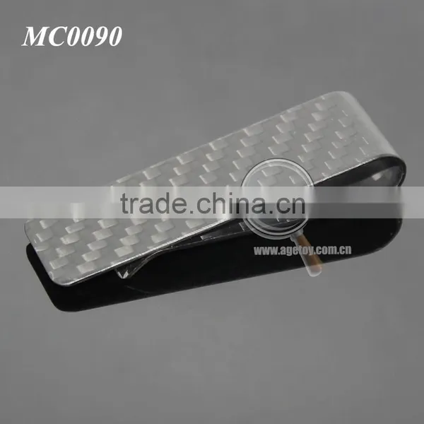 Box Packing High-grade Aristocratic Family 100% Real Matt Color Carbon Fiber Money Clip Wallet photo-4