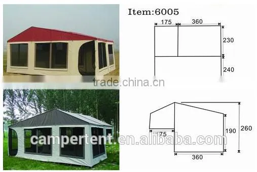 Outdoor Heavy Duty Camper Trailer Tent photo-2