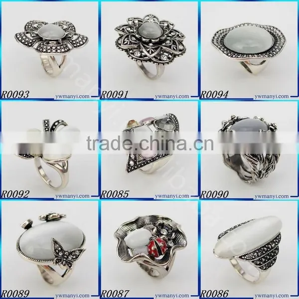 Americans Retro and Vintage Crowns Finger Nail Art Jewelry Design for 3d Nail Art Sticker L0005 photo-6