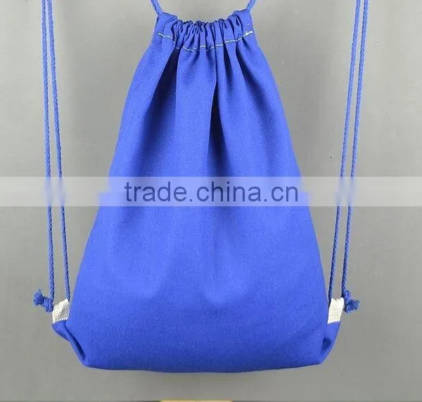 Wholesale Canvas Cotton Drawstring Bag With Various Colors photo-2