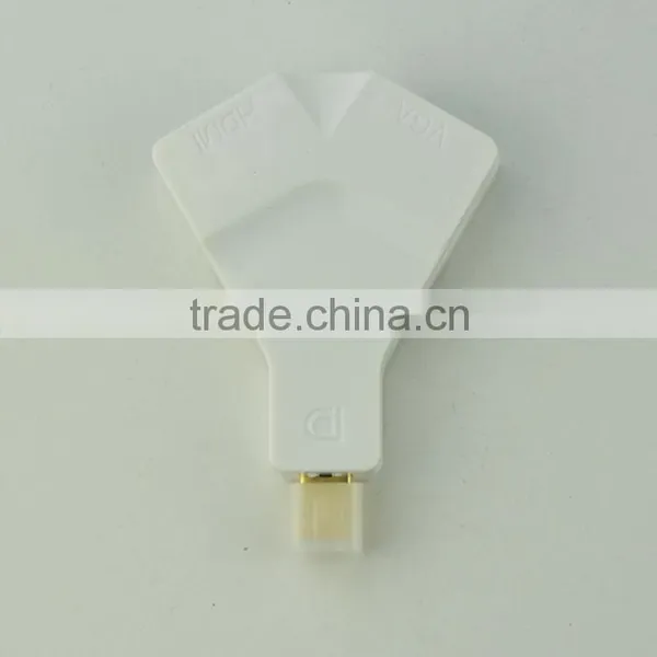 High Quality Gold Plated Mini dp to Hdmi Vga Adapter for Laptop photo-3