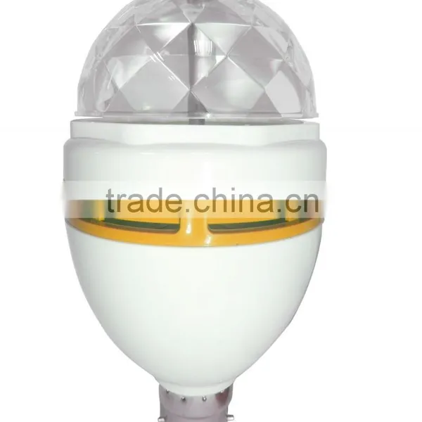 RGB Color Changing Home Party Stage Effect Lights Led Crystal Magic Ball Light photo-3