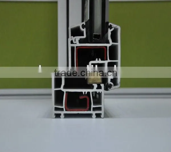 PVC Window Frame Conch 60 Casement Outwards Opening UPVC Profiles photo-4