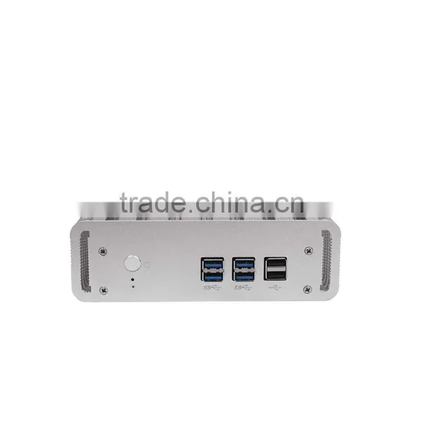 Low Price X31-4500u Thin Mini Itx Fanless i3 Fanless Desktop PC Support MIC 8G RAM 256G SSD photo-4