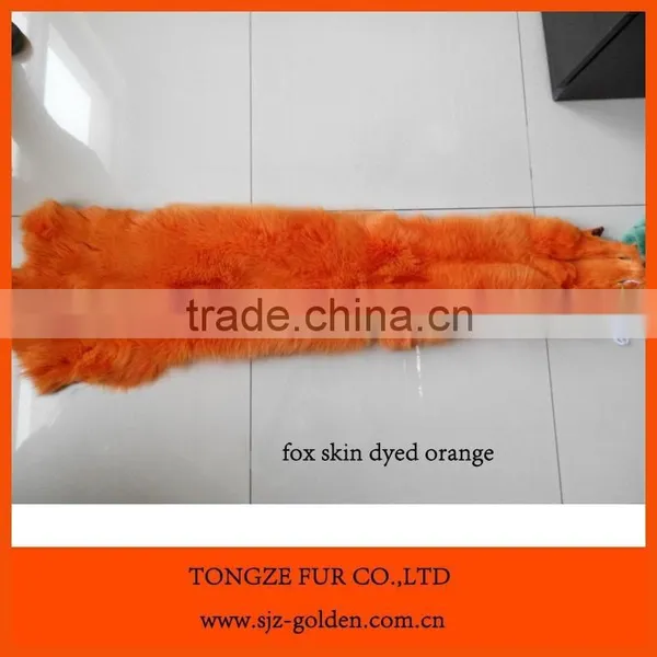 Fox Fur Skins Dyed in Different Colors photo-2
