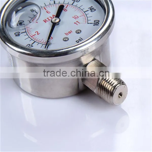New Design Durable Light Weight Easy To Read Clear Led Double Needle Pressure Gauges photo-3