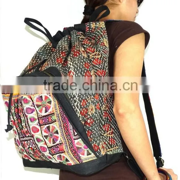 girls school backpack messanger bag vintage shoulder bag