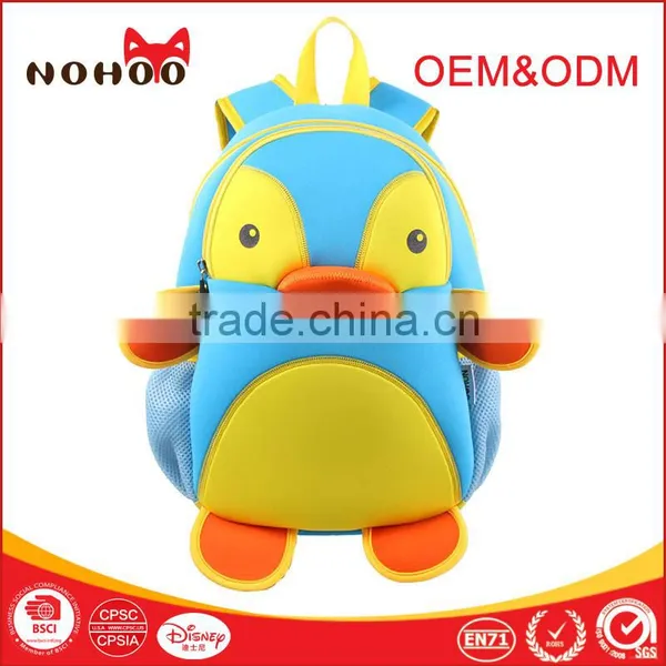 New Arrival Cute Animal Backpacks Kids Penguin Backpacks Child Travel Bags Baby Girls Boys Shoulder Bags