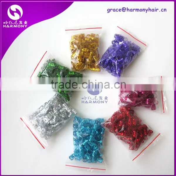NEW ARRIVE Dreadlock Beads for Braided Box Braiding, Twist Braids, Dreadlock Hair Extension 7mm Hole 7 Colors photo-4